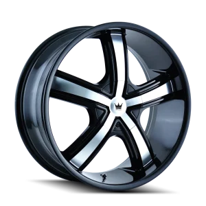 Mazzi – BOOST – Black – 18″x7.5″ 40mm – Summer Wheels – 359-8709B